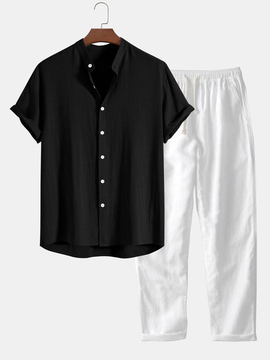 Athens | Shirt & Pants Linen Set