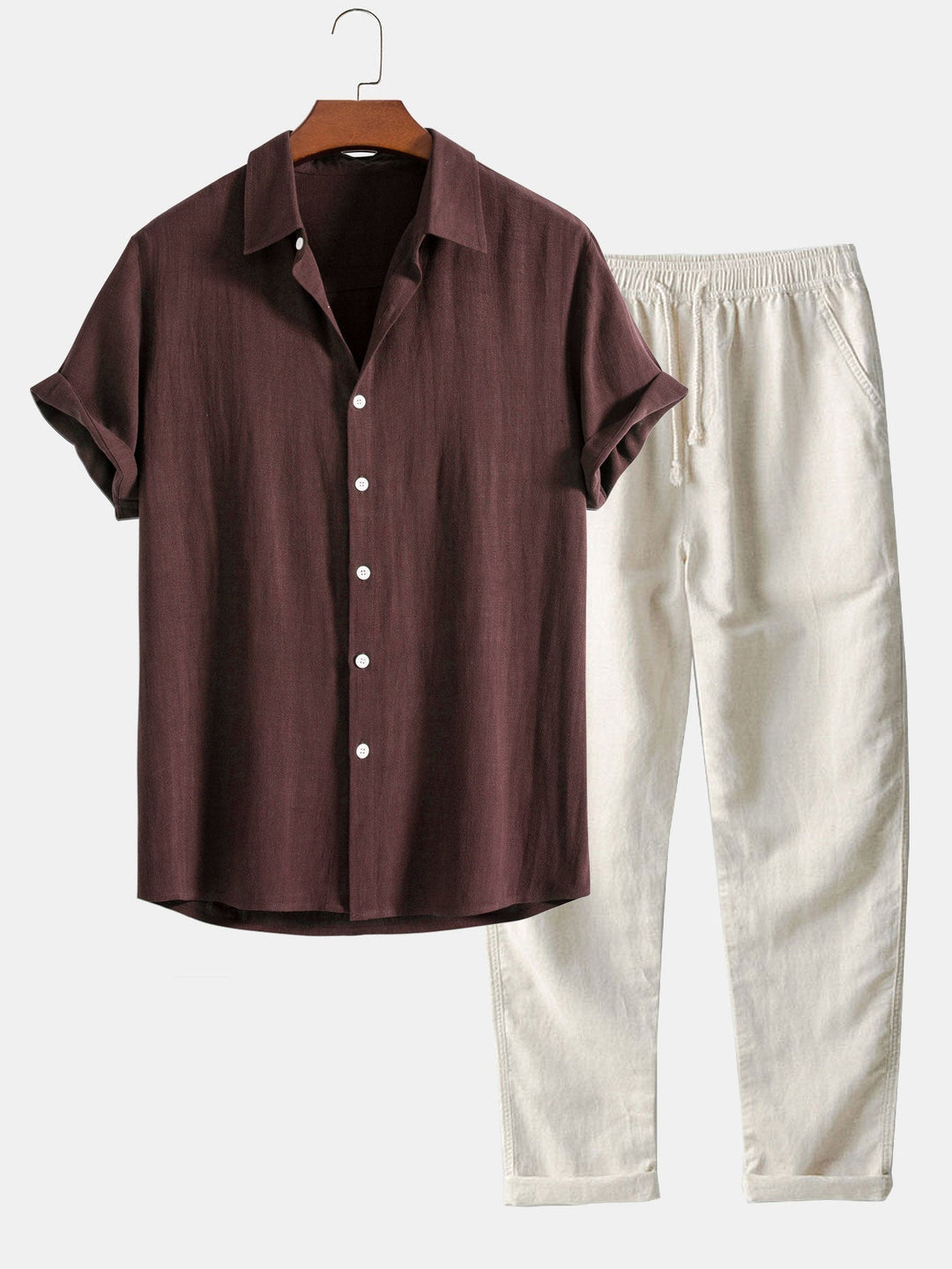 Athens | Shirt & Pants Linen Set