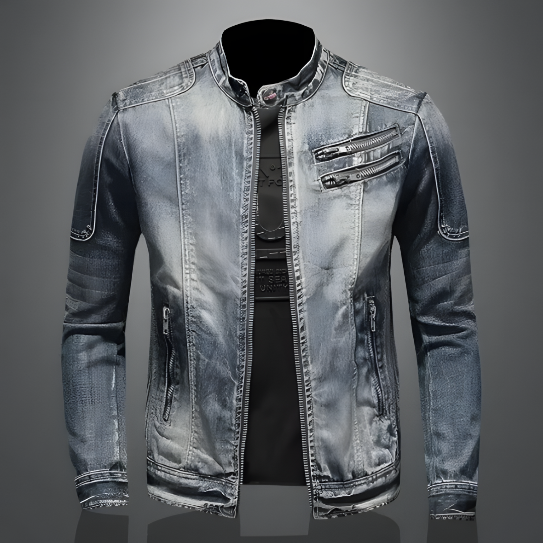 Alexo | Retro Denim Jacket for Men