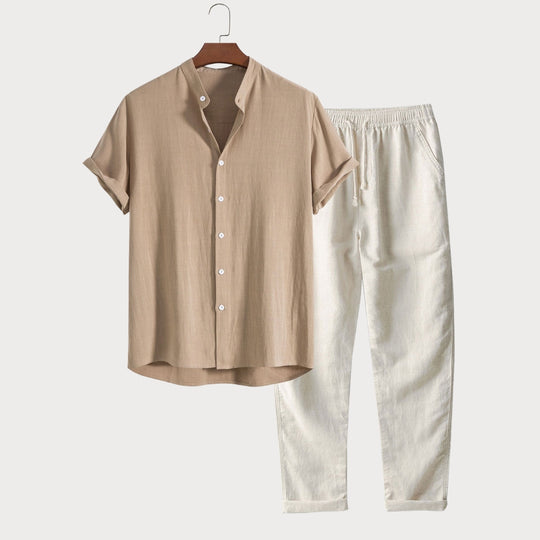 Athens | Shirt & Pants Linen Set