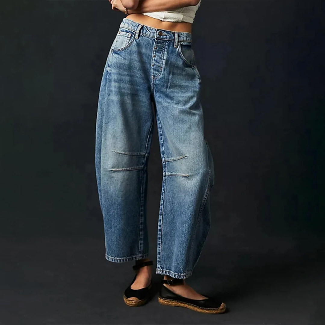 Salomé | Comfortable Wide-Leg Jeans