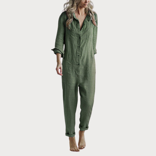 Calista | Casual Long Sleeve Jumpsuit