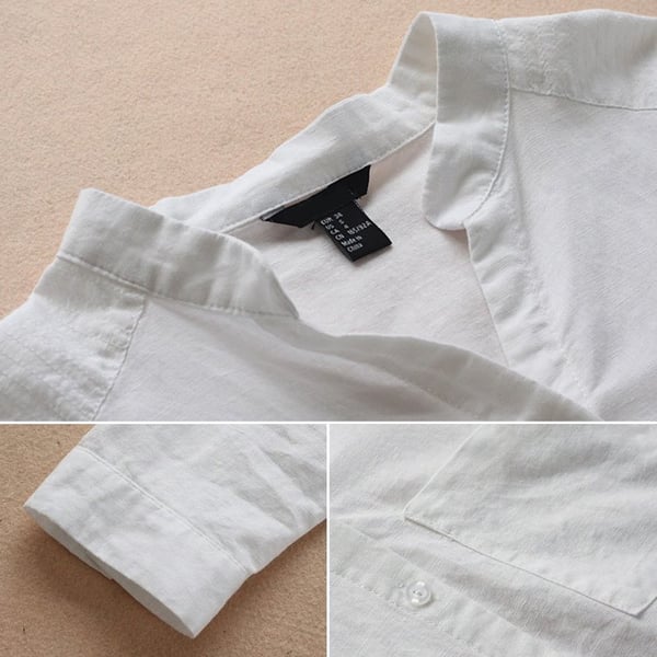 Vera | Casual Loose Linen-Cotton Shirt