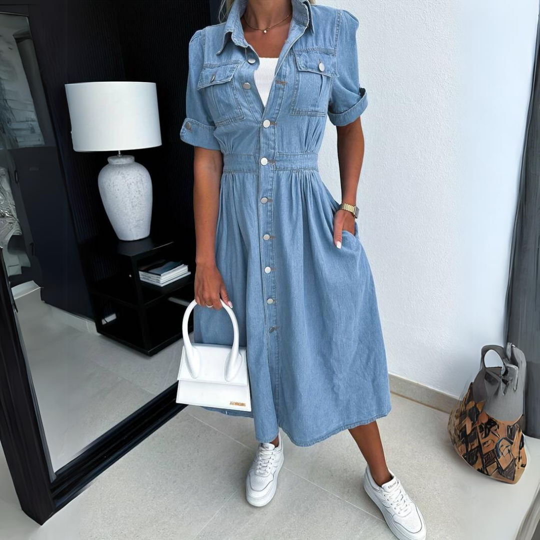 Alissa | Trendy Women's Denim Dress