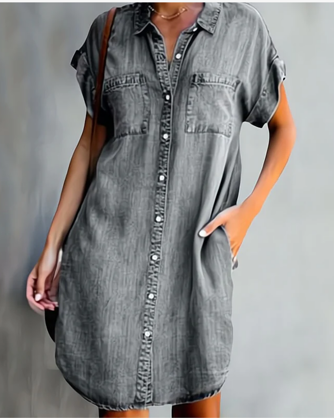 Elenore | Denim Dress