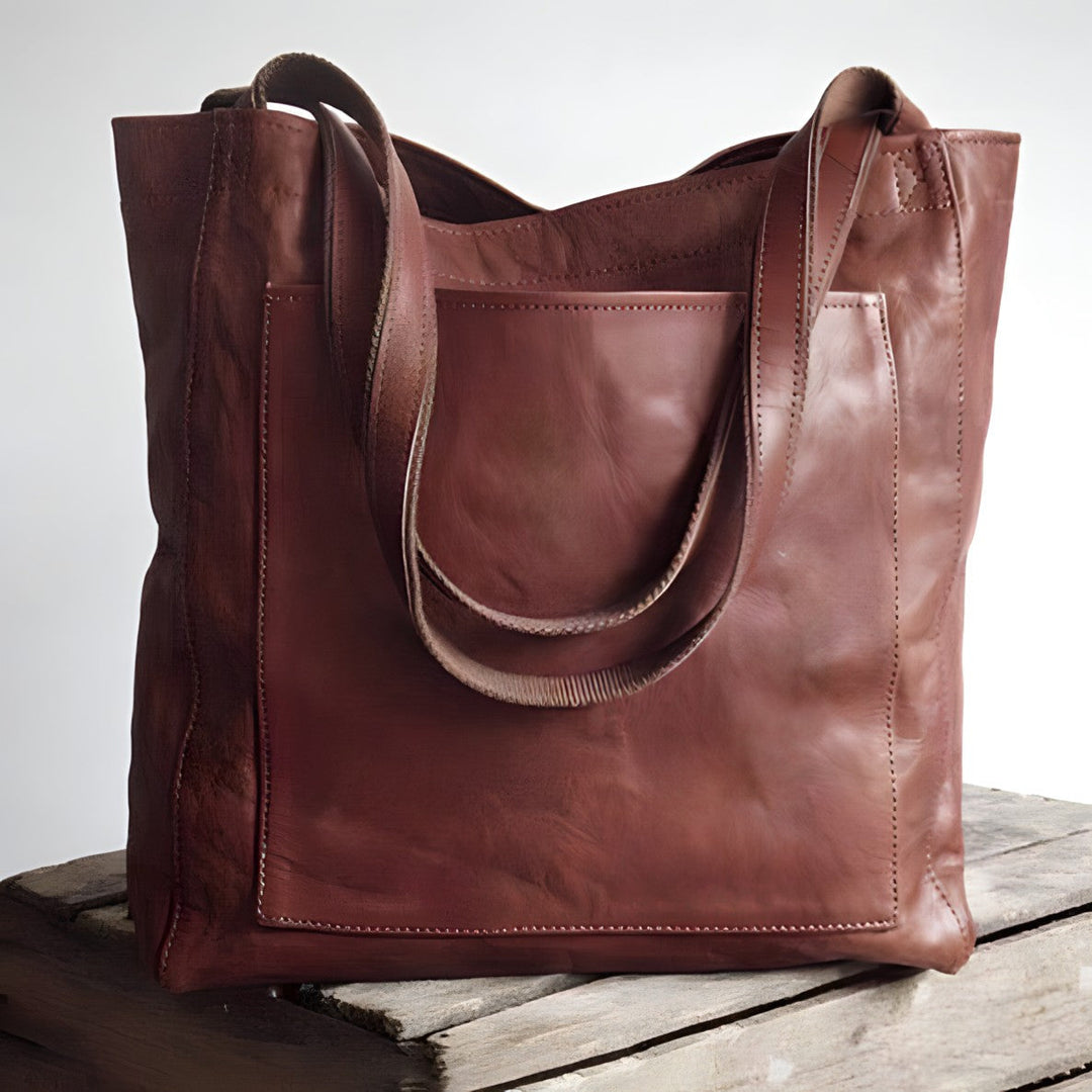 Aya |  Vintage handmade leather bag