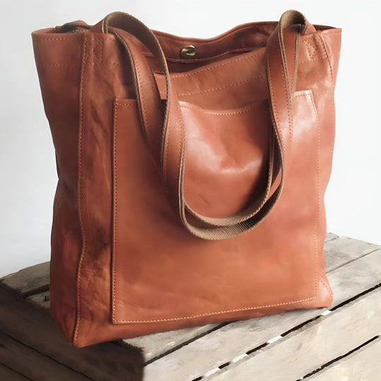 Aya |  Vintage handmade leather bag