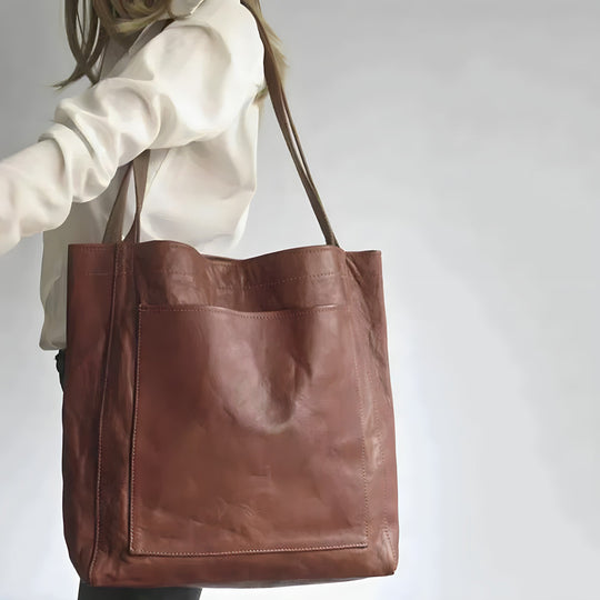 Aya |  Vintage handmade leather bag