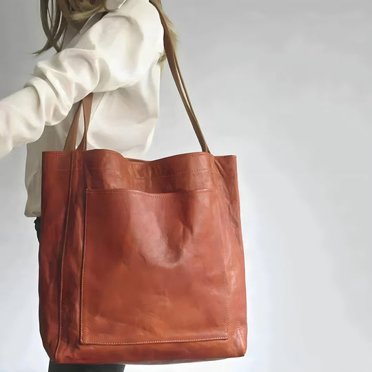 Aya |  Vintage handmade leather bag